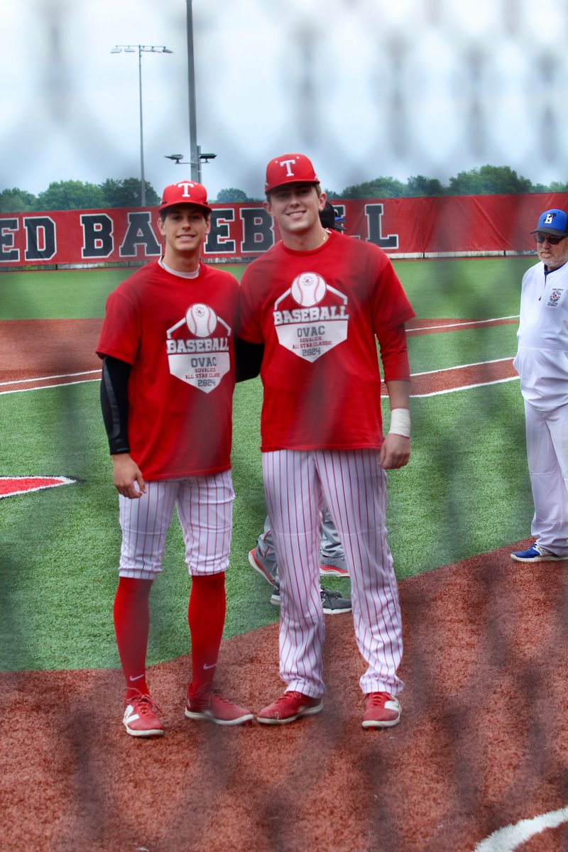 Redknight Baseball⚾️ (@baseballtoronto) on Twitter photo Congratulations to these two guys for representing Toronto at the 2024 <a href="/OVAC_One/">Ohio Valley Athletic Conference</a> All-Star Game .
#Represent Congratulations to these two guys for representing Toronto at the 2024 <a href="/OVAC_One/">Ohio Valley Athletic Conference</a> All-Star Game .
#Represent