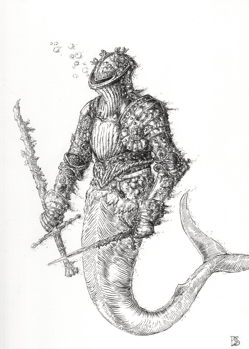 StitchesSuper's tweet photo. Whale Knight #mermay2024 #whale #knight https://t.co/m4HzqE5aFR