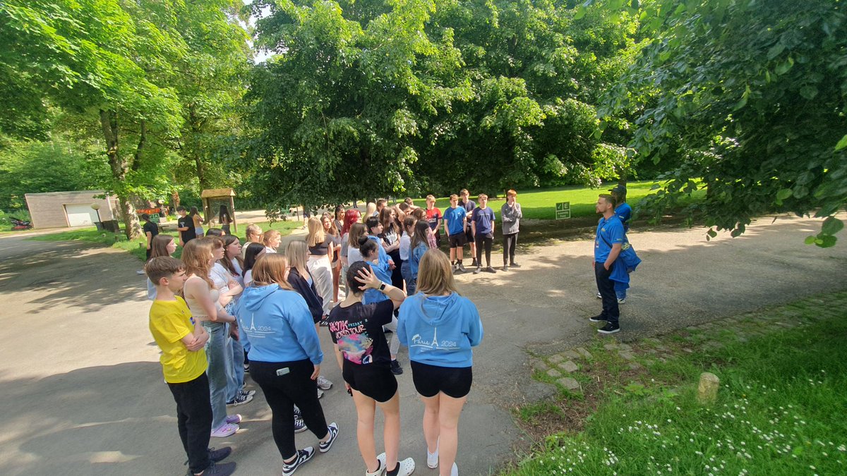 Nous sommes bien arrivés au château!