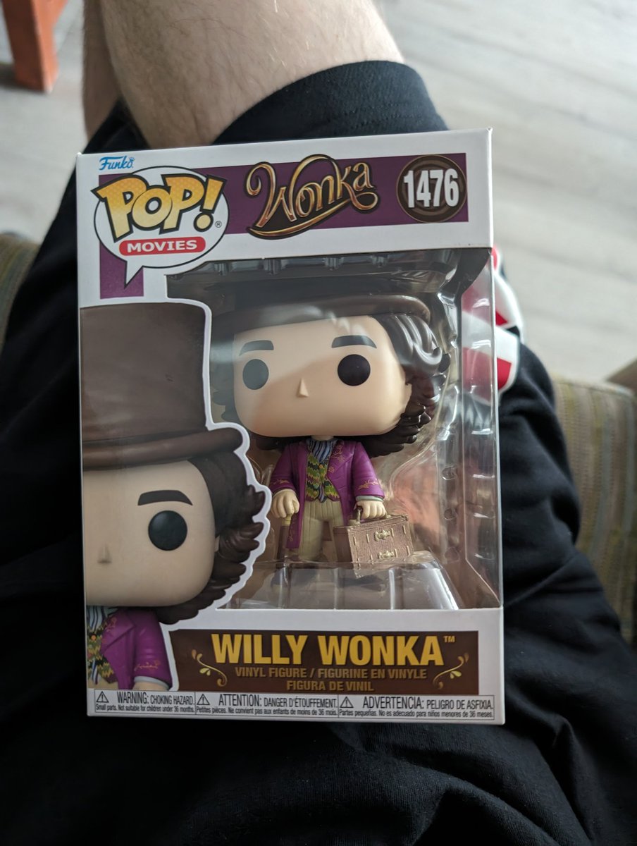 JosephDylanJ's tweet photo. Bought the Wonka @funkoPopToys at @ITSUGAR in Myrtle Beach South Carolina. This will never be opened. https://t.co/mRhs75JpAR