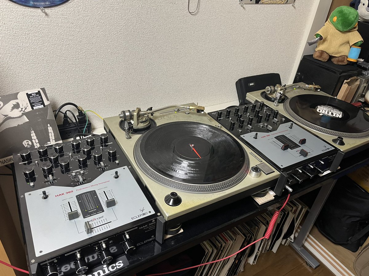 ミキサーを2台ぶち込んでやったことによりより自宅から出なくなる模様