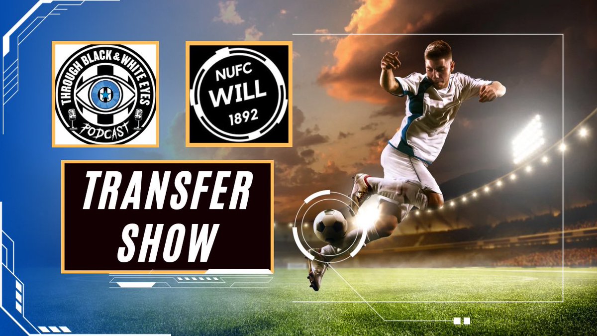 #NUFC LIVE TRANSFER SHOW WITH @NUFCWill1982 youtube.com/live/j4uOFU4VU… via @YouTube Live at 8pm Thursday @ThroughBWEyes Can’t wait for the 2nd live show with co-host @IanDavi48733068 Joining us again will be the down to earth & best person for @NUFC transfer news @NUFCWill1892