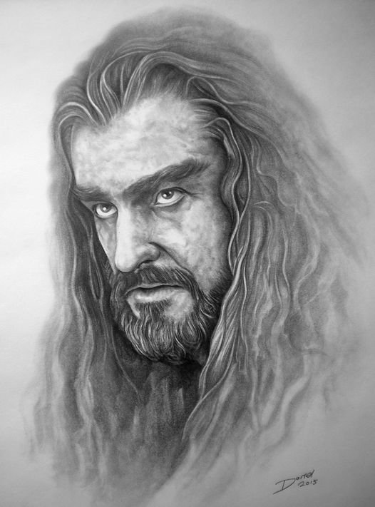 Hello <a href="/RCArmitage/">Richard Armitage</a>  and all the others!!! Have a nice week. I just found the following portrait on Facebook. I contacted the artist who was so kind enough letting me post it on x. His name is Darrel Bevan. Take care...  🌹♥️
