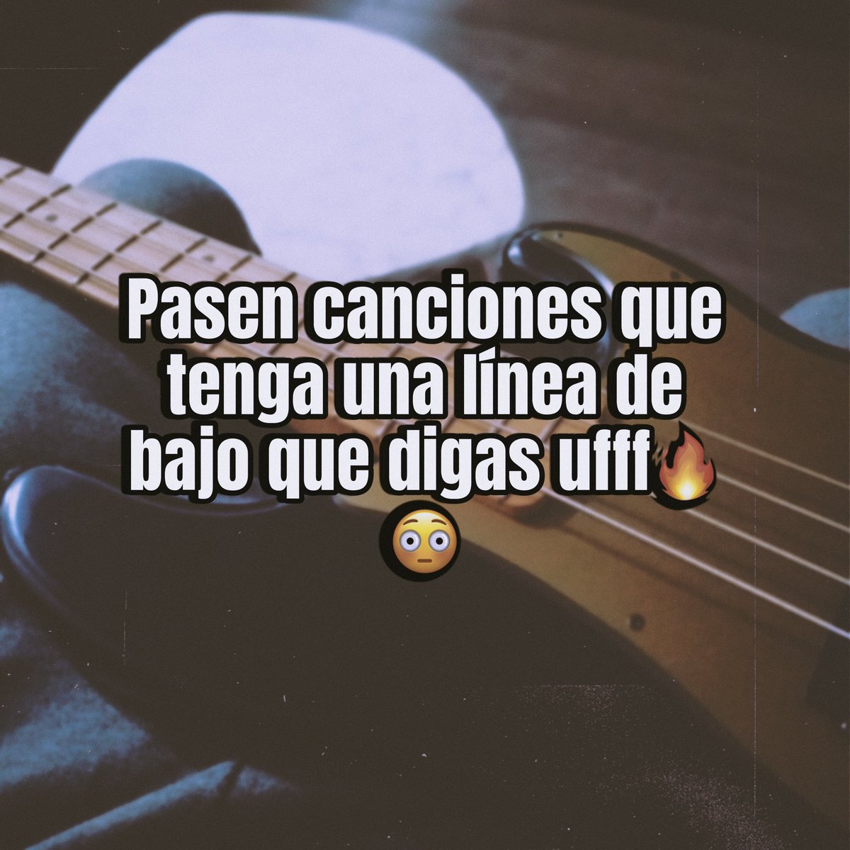 andersheredia's tweet photo. Pasen  canciones que tengan una línea de bajo Genial 😎 #bass #bassplayer #bassgram #bassist #basshouse https://t.co/N8ybysgEXf