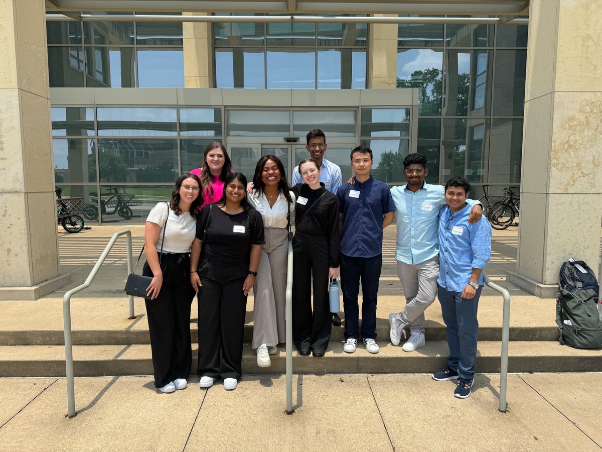 Liela_Romero's tweet photo. The group had a blast at TexSyn VI this past weekend!  Congrats to @AlexandraLubaev  on winning 1st prize in the poster session! @BaylorCBC 

Thanks @Powers_Lab &amp; @q_michaudel for organizing a stellar event @TAMUChemistry this year! 

Looking fwd to TexSynVII @UTDallasChemBio https://t.co/pG2jCJB0yV