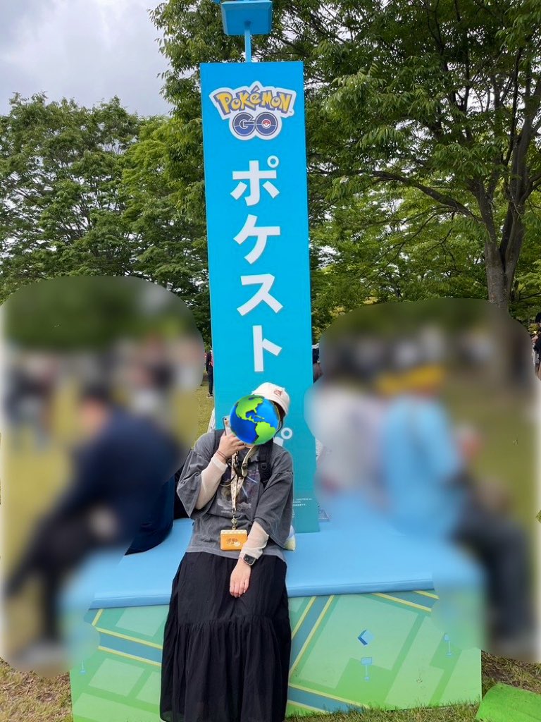 maloneychann's tweet photo. ポケモンGOフェス楽しかったです🐹🐰
#ポケモンGO https://t.co/uFxE7vU2Ib