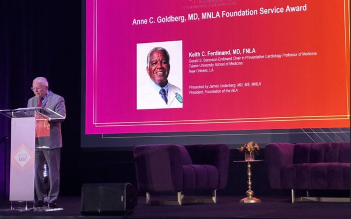 Keith C. Ferdinand, MD, FACC, FAHA, FNLA tweet media