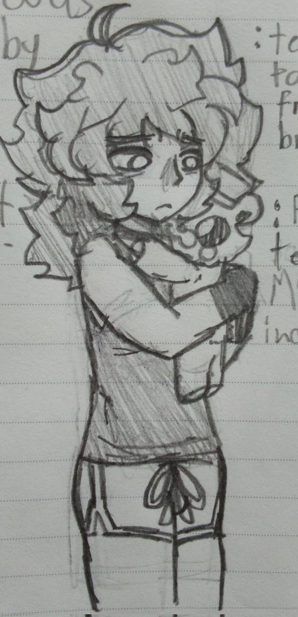 Malhare666's tweet photo. Random notebook sketches I did, lmao- #FNaF #FNAF #aftoncest #sketchbook #mikeliz #prideday #PRIDEMONTHDAY2 https://t.co/TFsgjKpw4I