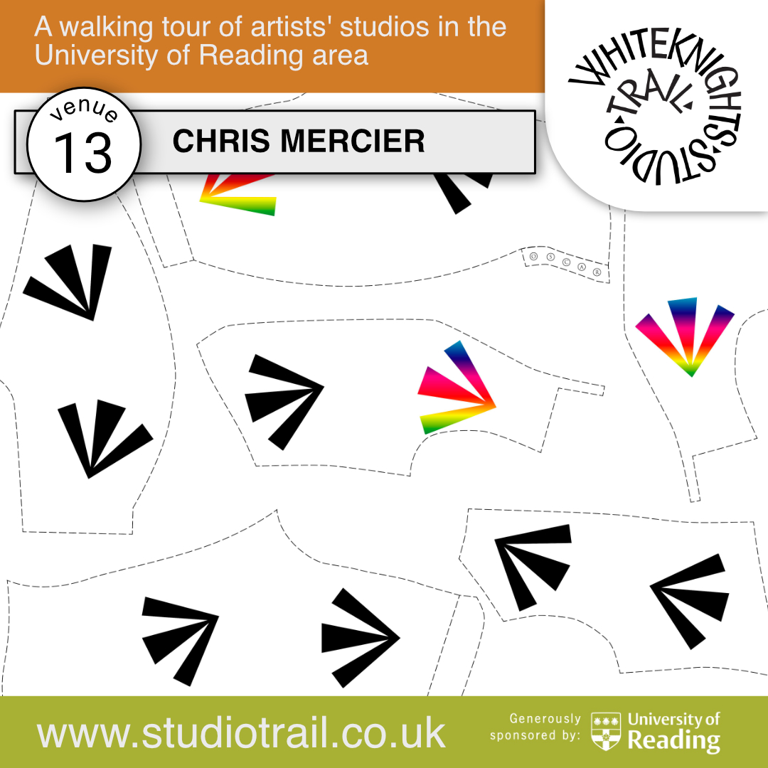 CHRIS MERCIER: PRINTS, DRAWINGS &amp; TEXTILES
studiotrail.co.uk
Mark the 8th and 9th on your calendars. We look forward to seeing you.
 #wst2024 #whiteknightsstudiotrail #wstreadinguk #rdguk