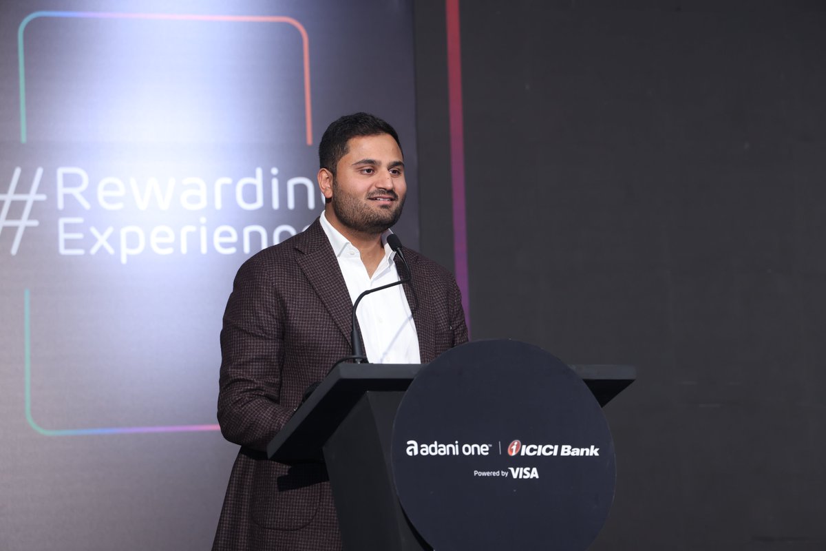 Adani_One's tweet image. From the pulsating energy to the unveiling of our Platinum and Signature cards, every moment was infused with celebration. Here's to #RewardingExperiences. Apply now: bit.ly/4e3qVFg

#AdaniOne #CreditCards #NewLaunch #Revolutionary #NewBeginnings