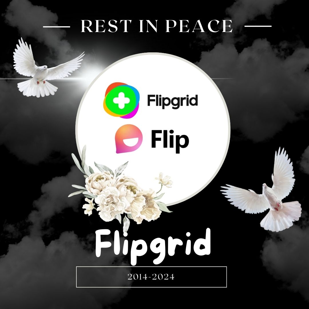 We knew @MicrosoftFlip couldn't last forever, we just didn't know this day would come so soon. Was such a great tool for us for so long...sad day. #edtech #edchat