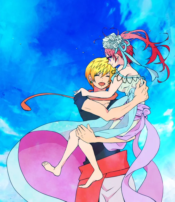 一生好きです!!!過去絵ですがお祝い#マギ15周年おめでとう 