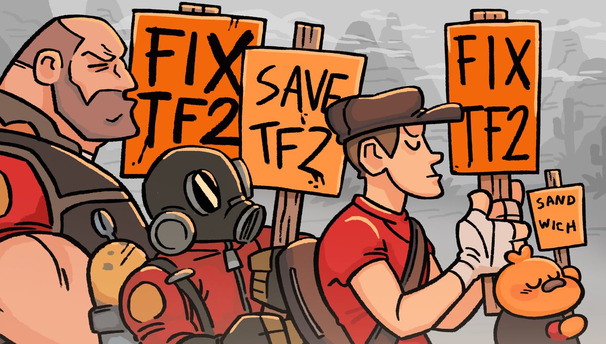 quaziesart's tweet image. #FixTF2 #SaveTF2