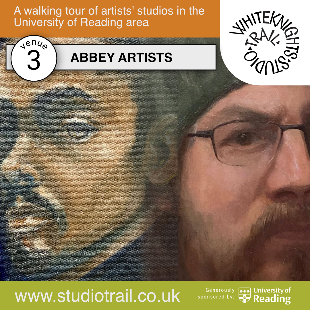 ABBEY ARTISTS: OIL PAINTINGS, DRAWINGS, SCULPTURE, MIXED MEDIA, PRINTS
studiotrail.co.uk
Mark the 8th and 9th on your calendars. We look forward to seeing you.
 #wst2024 #whiteknightsstudiotrail #wstreadinguk #rdguk