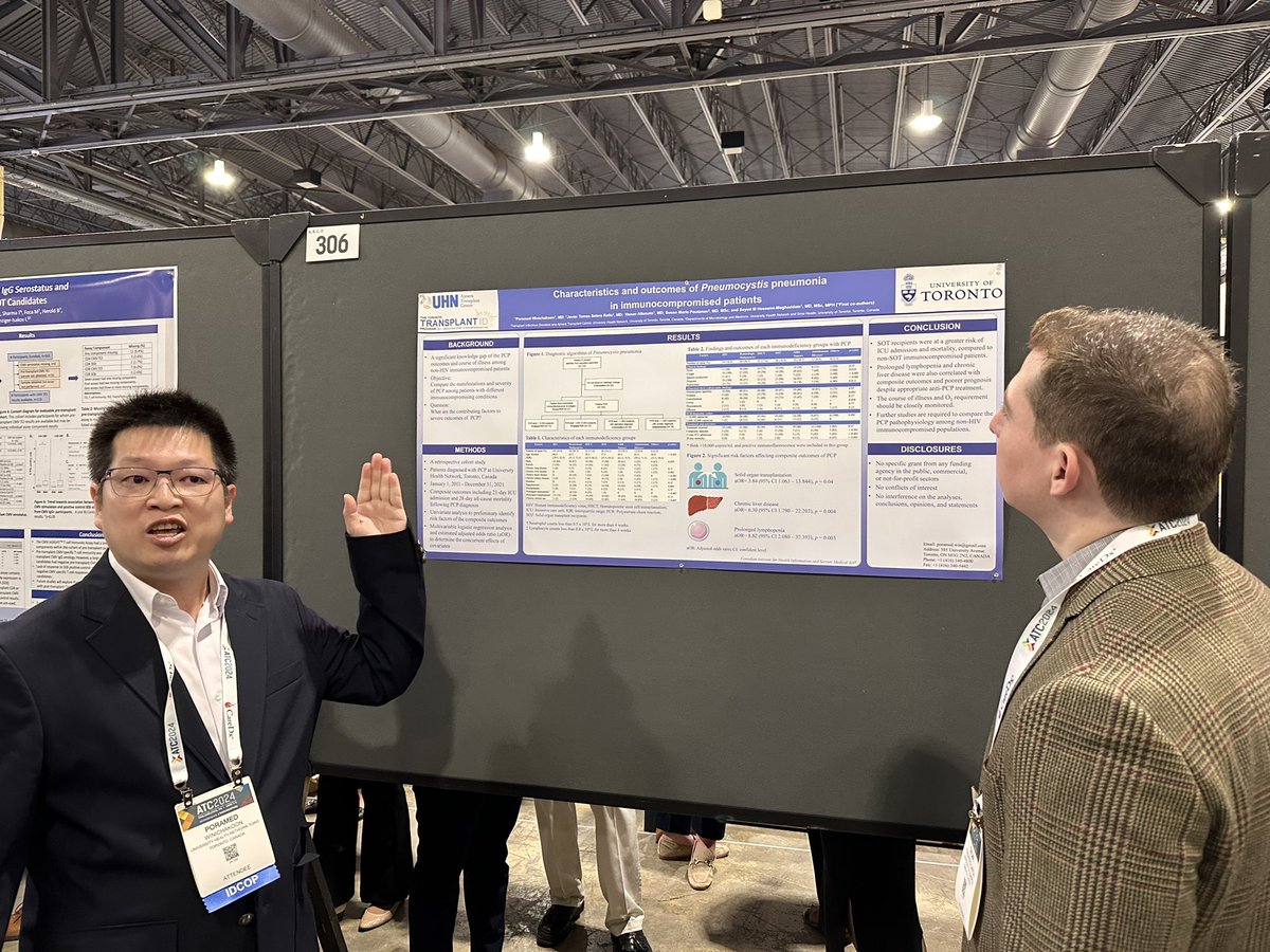 Patrick Tam (@tamckpatrick) on Twitter photo Great work by TxID fellow Dr Winichakoon <a href="/UHNTransplant/">Ajmera Transplant Centre UHN</a> on PJP risks in non-HIV ICH patients!! ⬆️ risk with SOTr, patients with liver disease, and prolonged lymphopenia. <a href="/AST_IDCOP/">Infectious Diseases Community of Practice - AST</a> <a href="/Oscarinf90/">Oscar Fernandez</a> <a href="/MichaelGIsonMD/">Michael Ison, MD MS</a> Great work by TxID fellow Dr Winichakoon <a href="/UHNTransplant/">Ajmera Transplant Centre UHN</a> on PJP risks in non-HIV ICH patients!! ⬆️ risk with SOTr, patients with liver disease, and prolonged lymphopenia. <a href="/AST_IDCOP/">Infectious Diseases Community of Practice - AST</a> <a href="/Oscarinf90/">Oscar Fernandez</a> <a href="/MichaelGIsonMD/">Michael Ison, MD MS</a>