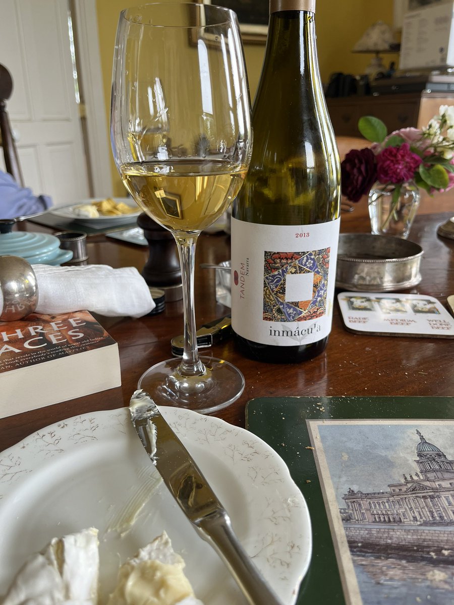 Tom Doorley (@tomdoorley) on Twitter photo Inmacula 2013 from Bodegas Tandem in Navarra. Glorious! Is there some Sèmillon. Lovely touch of oak With Brillat-Savarin from <a href="/FitzButchers/">Fitzgeralds Butchers</a> in Fermoy. Inmacula 2013 from Bodegas Tandem in Navarra. Glorious! Is there some Sèmillon. Lovely touch of oak With Brillat-Savarin from <a href="/FitzButchers/">Fitzgeralds Butchers</a> in Fermoy.