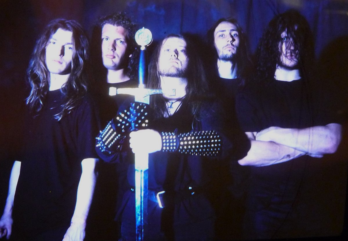 Bal_Sagoth's tweet photo. Bal-Sagoth photo shoot for "Starfire..." (1996) #Bal_Sagoth https://t.co/bGZjc5nnLK