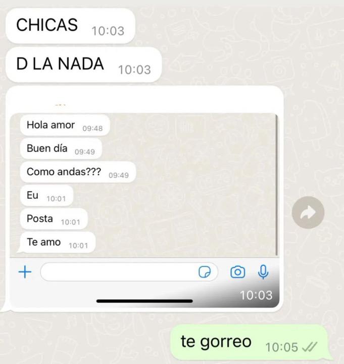 gente chamuyando tweet media