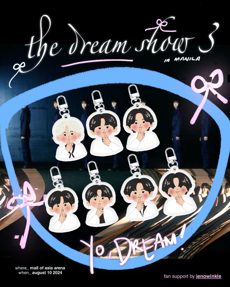 jenowinkle's tweet photo. ✵ the dream show 3 fan support by @jenowinkle ₊˚⊹౨ৎ ₊˚⊹ 

  𖦁ׅ ࣪ ׂ  7dream kkyu keyrings ᵕ̈ ིྀ

꩜ like &amp; retweet this tweet .ᐟ
𝄞⨾𓍢ִ໋ very limited quantity, just show this tweet to me on d-day to claim!

will post location on d-day (day 1 05/10 only) https://t.co/oXFbbcWCl5