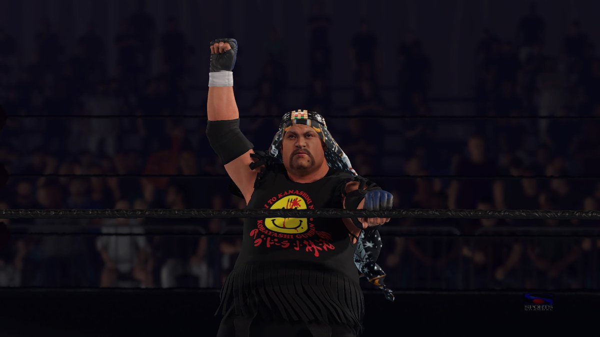 mtbd215's tweet image. Abdullah Kobayashi @pinpinkoba @WWEgames #2K23 by @mtbd215