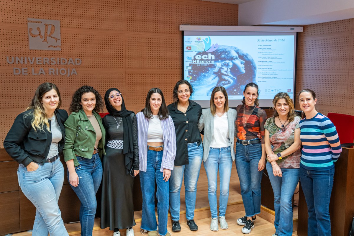 Universidad de La Rioja (@unirioja) on Twitter photo 📸 El pasado viernes se celebró en la UR Tech SHEssions, el programa programa de mentoring dirigido a mujeres que quieren dar charlas en eventos tecnológicos <a href="/techshessionsLR/">Tech SHEssions La Rioja</a> 📸 El pasado viernes se celebró en la UR Tech SHEssions, el programa programa de mentoring dirigido a mujeres que quieren dar charlas en eventos tecnológicos <a href="/techshessionsLR/">Tech SHEssions La Rioja</a>