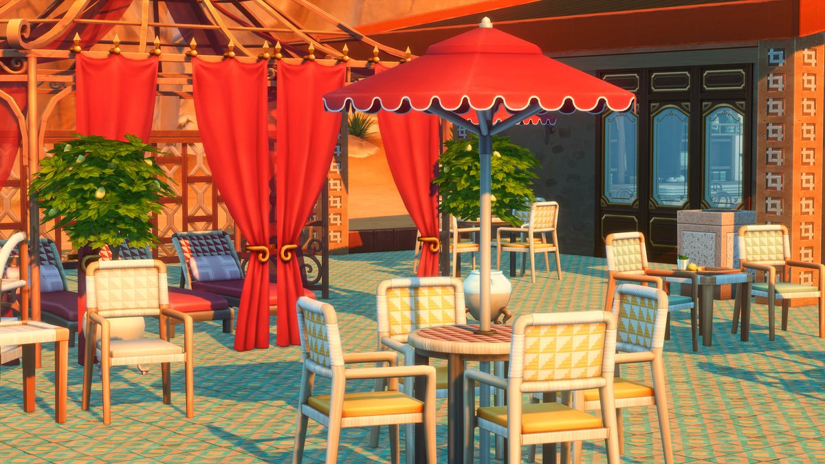 hiemmanicole's tweet photo. Lets do a giveaway for the 2 new Sims kits - #RivieraRetreat &amp; #CosyBistro! 💚 To enter you must like this tweet, follow &amp; comment below which kit you would like! This is open to all players.

Winners announced Thursday 6/6 10am BST. #ad #sponsoredbyEA https://t.co/FXe1qDuA4j