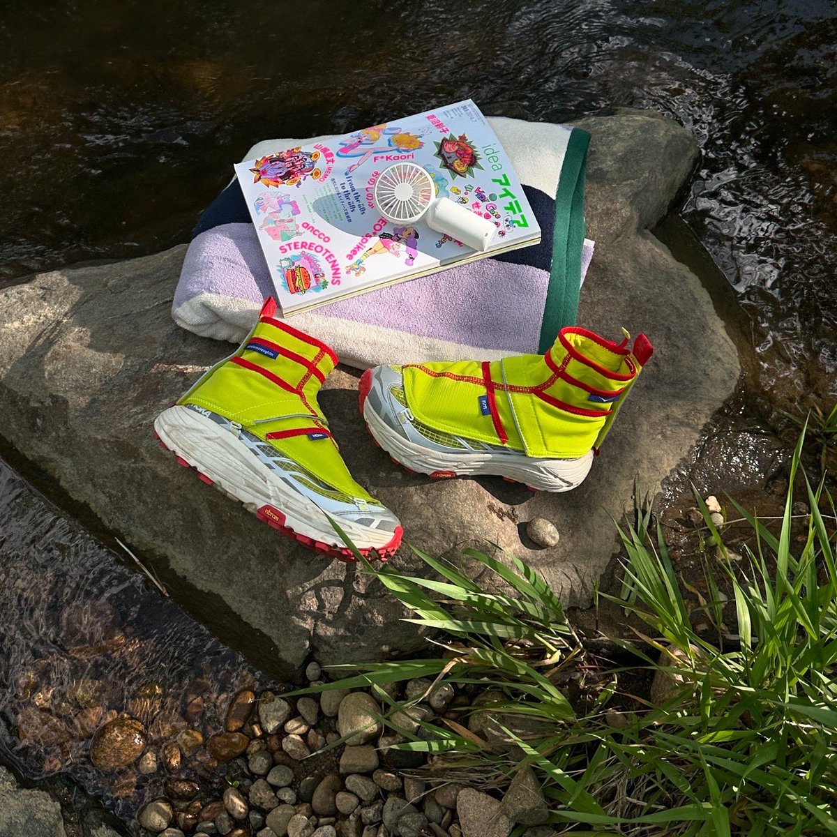 nicolemclovin's tweet photo. we’re back!! nm x hoka part 2 coming soon ❤️ https://t.co/duwoORoK2u