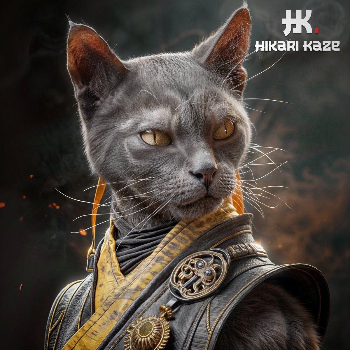 FlyDesignJC's tweet image. ¡Descubre Hikari Kaze, la marca que lleva el diseño de atuendos para gatos samurái a otro nivel! 🌟

🌸 Hikari Kaze – Donde la tradición y la modernidad se encuentran para vestir a tu gato con espíritu guerrero. 🌸

#japan #cat #photoshop #ia