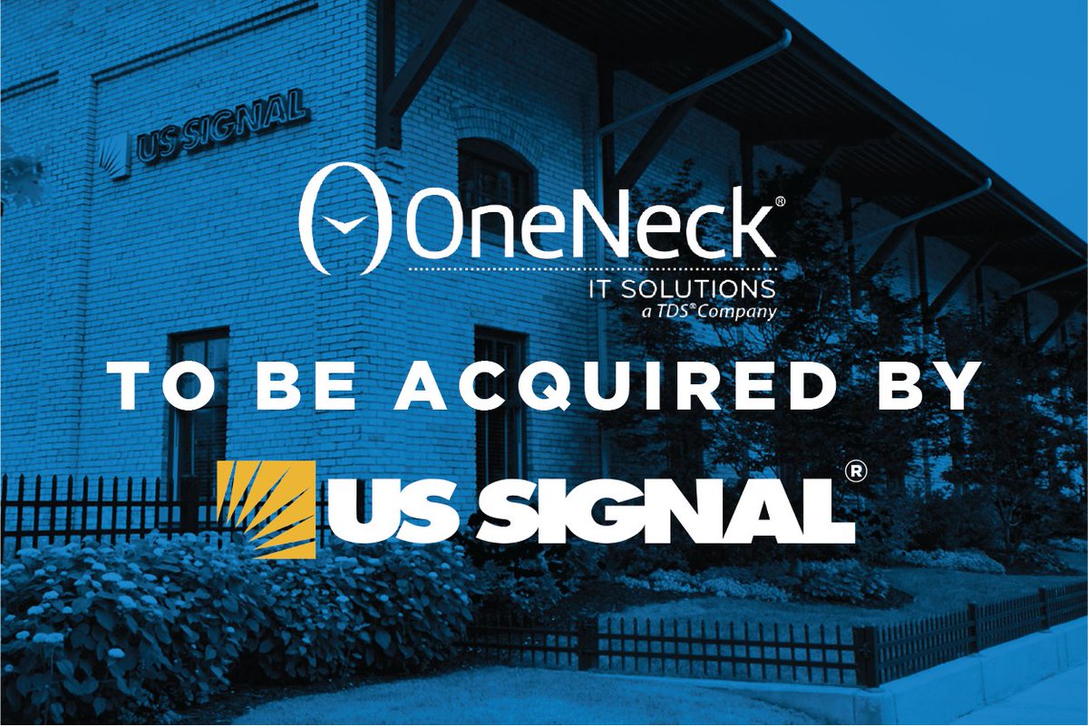 OneNeck IT Solutions is Now US Signal tweet media