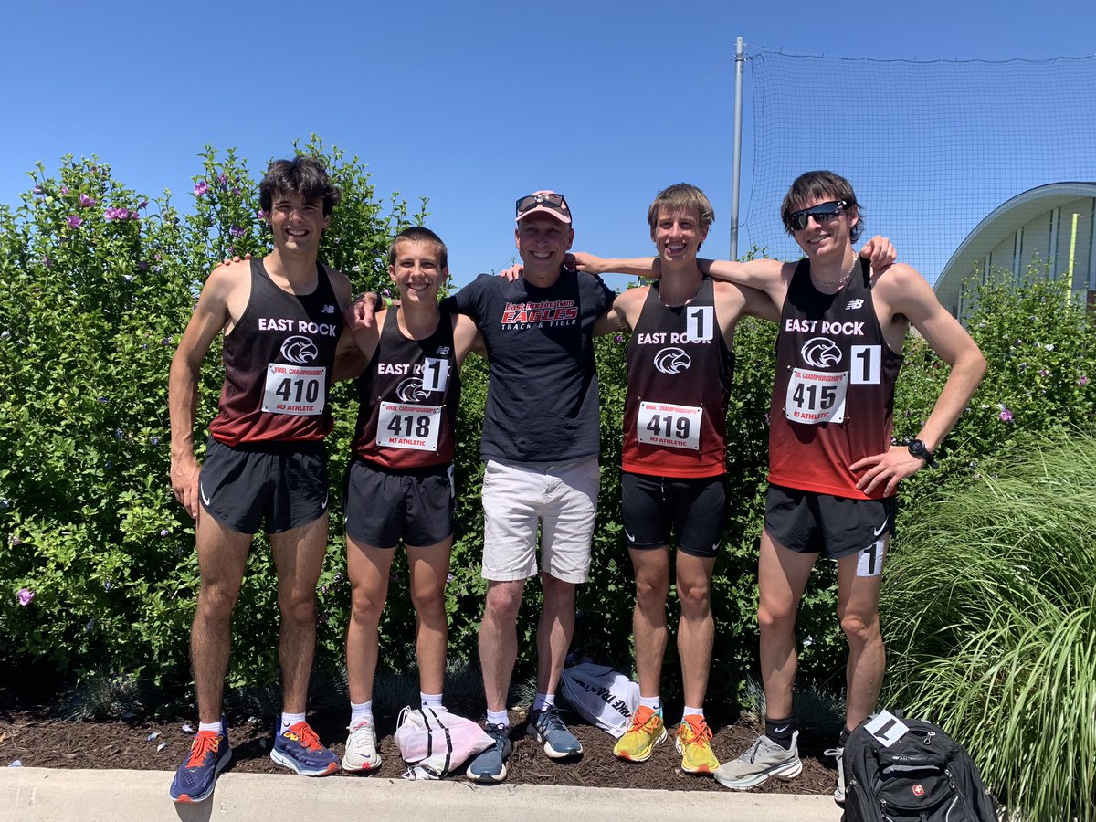 erhs_track's tweet photo. #VictoryMonday #StateChamps #EastRockFamily https://t.co/ARuhOAq2wr