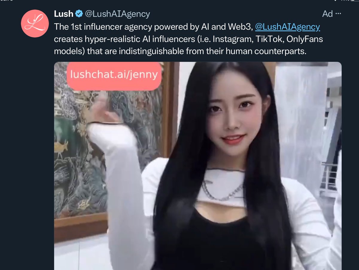 neilturkewitz's tweet photo. For those of you wondering when the perfect transformational AI use cases would arrive to usher us into a new age of liberation & expression, the wait is over…#RideTheWave #BeInfluenced
@TaylorLorenz @Melissahei @Knibbs https://t.co/Y2nKbXD5Yt