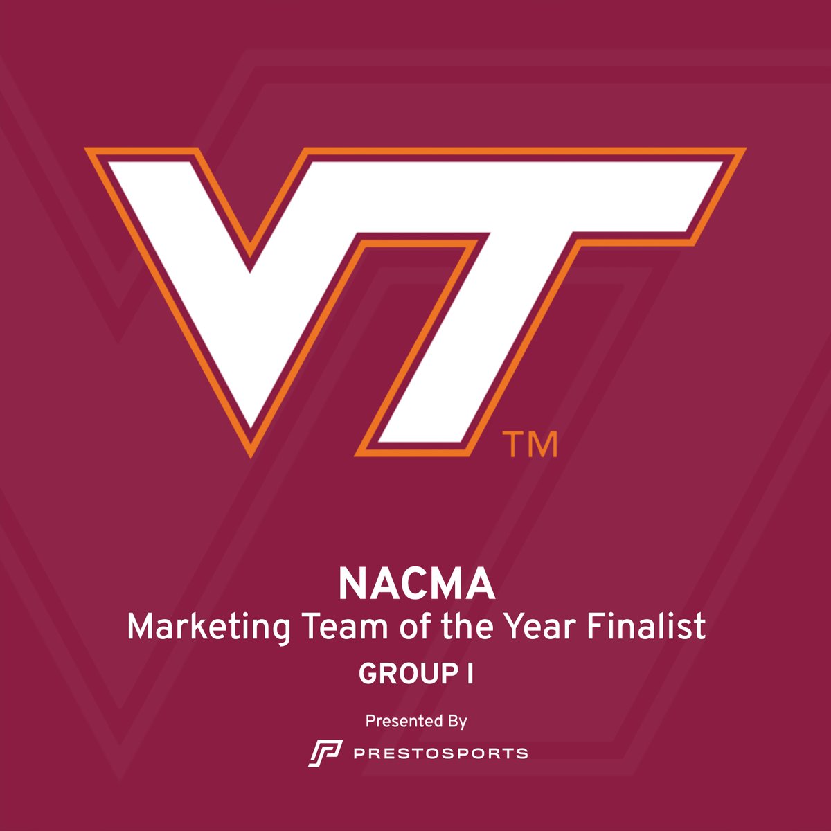 Good luck to the finalists for Group I of the #NACMA Marketing Team of the Year! <a href="/NACMANews/">NACMA News</a>
<a href="/AuburnTigers/">Auburn Tigers</a>
<a href="/Huskers/">Nebraska Huskers</a>
<a href="/hokiesports/">HokieSports</a>