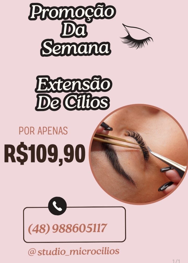 *🦋 Inicio de mês, seu momento é agora! Promoção Relâmpago!🦋*

"Olhos poderosos começam com cílios incríveis! Aproveite nossa oferta especial desta semana
Por Apenas !!
R$ 109,90 
e realce sua beleza com um olhar encantador ."

Digite eu quero que logo entraremos em contato!