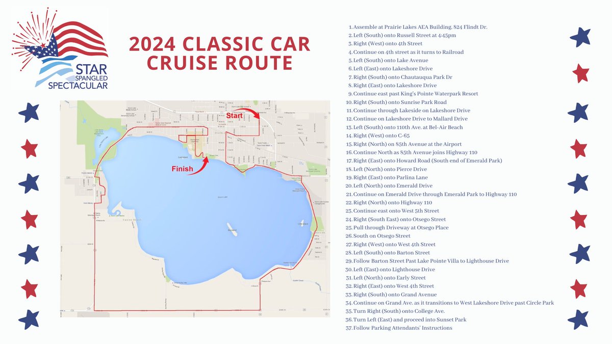 The Classic Car Cruise is set to kick off at 4:45 p.m. on July 3!  Classic cars, sports cars, motorcycles, &amp; other eye-catching motorized vehicles are encouraged to participate and park @ Sunset Park for the 5:30 p.m. Classic Car Show. #classiccars