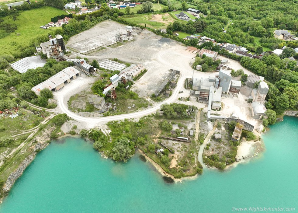 martinastro2005's tweet photo. Quarry beside Navan Fort in Co. Armagh with deep aqua marine lake. #armagh #quarry #navanfort https://t.co/431uQsNGkT
