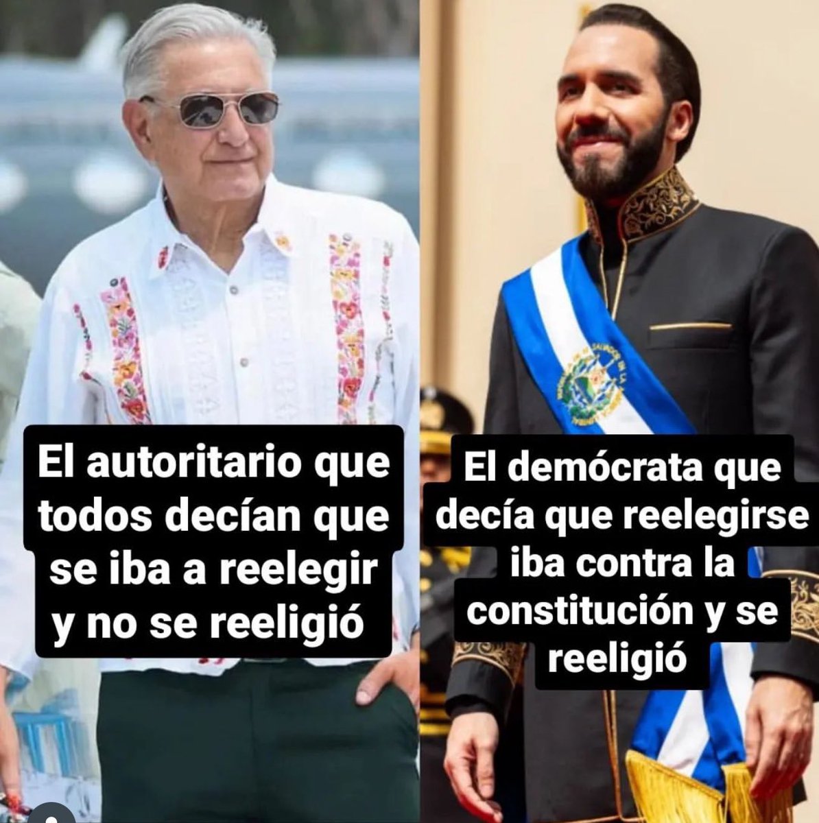 Que rara dictadura la de México.