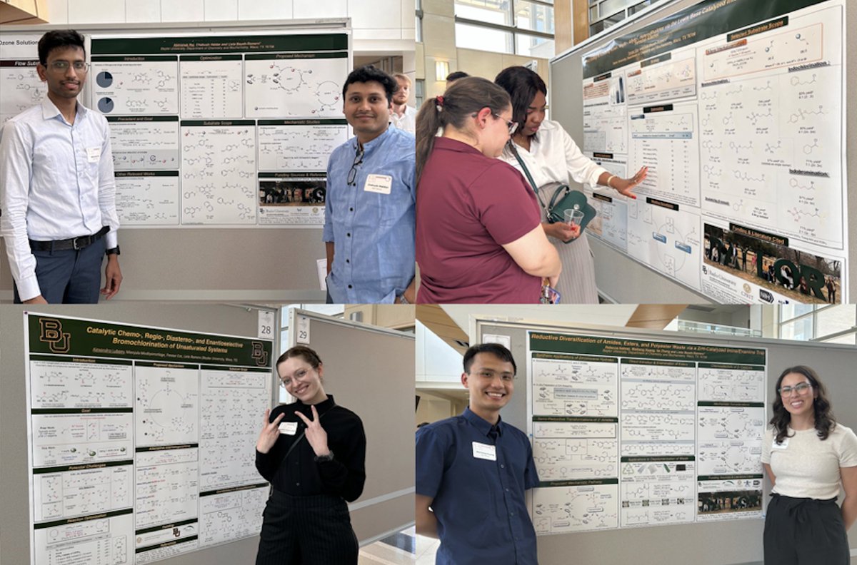 Liela (Bayeh) Romero (@liela_romero) on Twitter photo The group had a blast at TexSyn VI this past weekend! Congrats to <a href="/AlexandraLubaev/">Alexandra Lubaev</a> on winning 1st prize in the poster session! <a href="/BaylorCBC/">Baylor Chemistry</a>
Thanks <a href="/Powers_Lab/">Powers Lab</a> & <a href="/q_michaudel/">Quentin Michaudel</a> for organizing a stellar event <a href="/TAMUChemistry/">Chemistry Department</a> this year!
Looking fwd to TexSynVII <a href="/UTDallasChemBio/">UT Dallas Chemistry</a> The group had a blast at TexSyn VI this past weekend! Congrats to <a href="/AlexandraLubaev/">Alexandra Lubaev</a> on winning 1st prize in the poster session! <a href="/BaylorCBC/">Baylor Chemistry</a>
Thanks <a href="/Powers_Lab/">Powers Lab</a> & <a href="/q_michaudel/">Quentin Michaudel</a> for organizing a stellar event <a href="/TAMUChemistry/">Chemistry Department</a> this year!
Looking fwd to TexSynVII <a href="/UTDallasChemBio/">UT Dallas Chemistry</a>