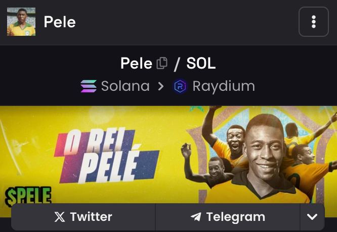 PeleOnSolana tweet media