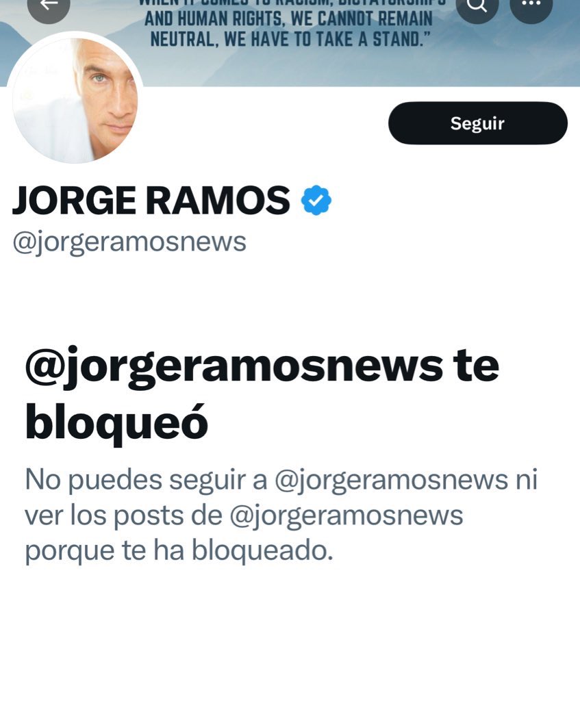 Jorge Ramos es un empleado de los gringos; no tengo dudas.