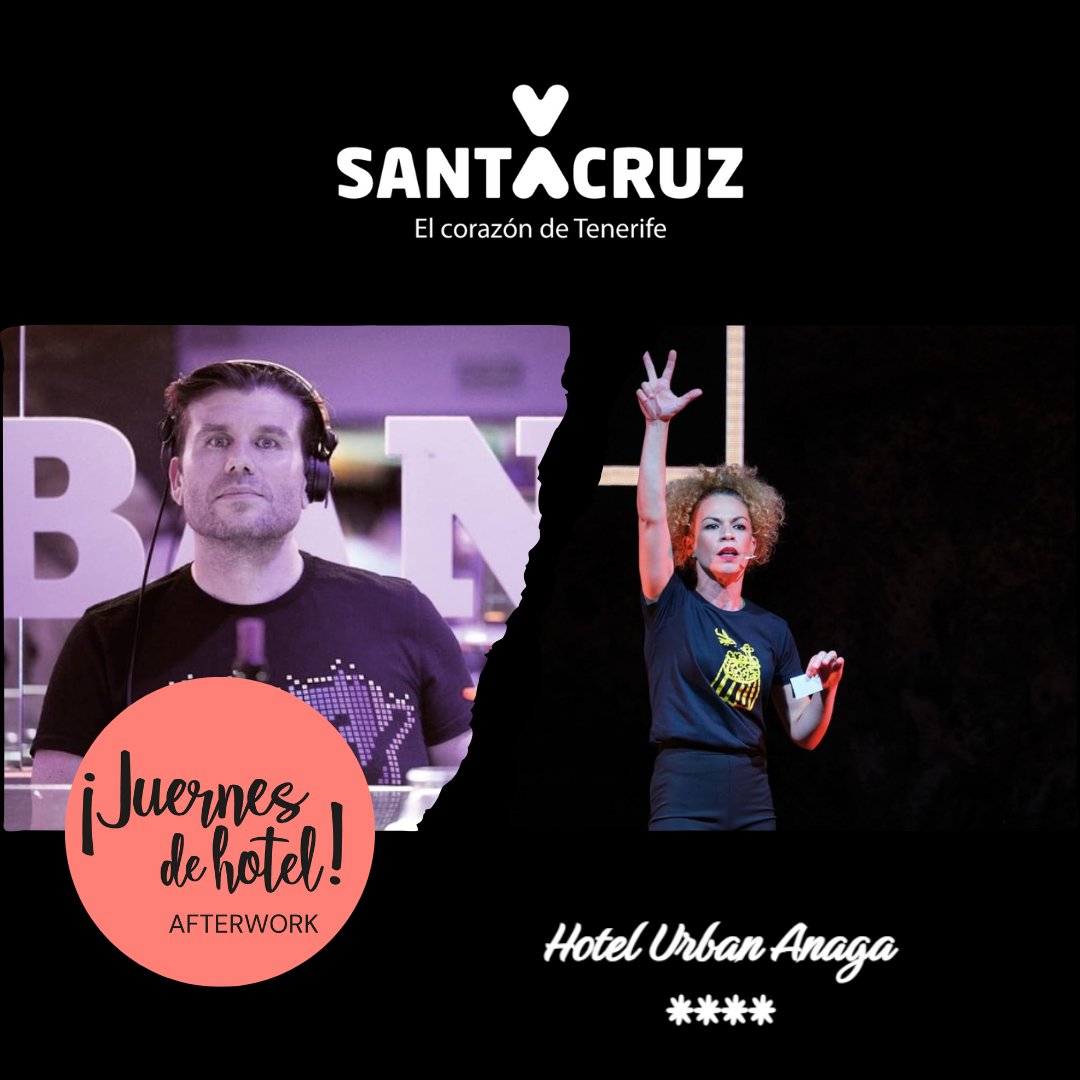 ¡¡Empezamos los juerneeesss de junio!! 😎🤩🥳

📍 ¿Dónde? Uno de nuestros planes de tardeo será en el Urban Anaga Hotel, Azotea URBAN 180.

⏰ A las 20:00 h., cita con el teatro improvisado y mucha diversión con Imprudentes.

⏰ A las 21:00 h., DJ Ser 🎧

¡Ven a vivirlo! ❤️