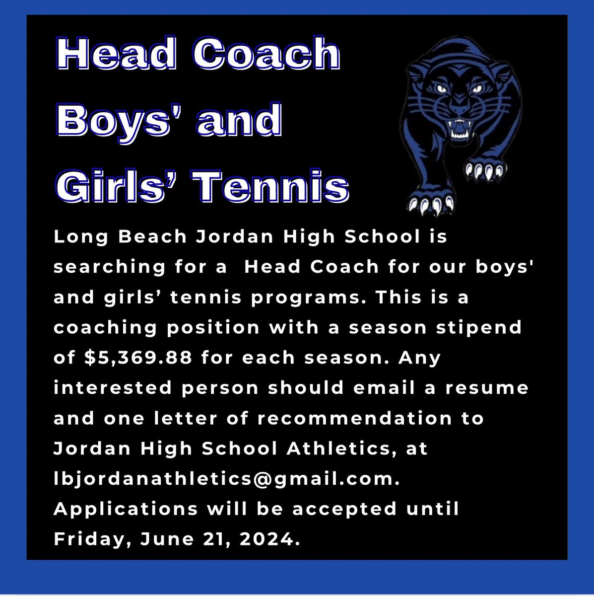 Jordan High School tweet media