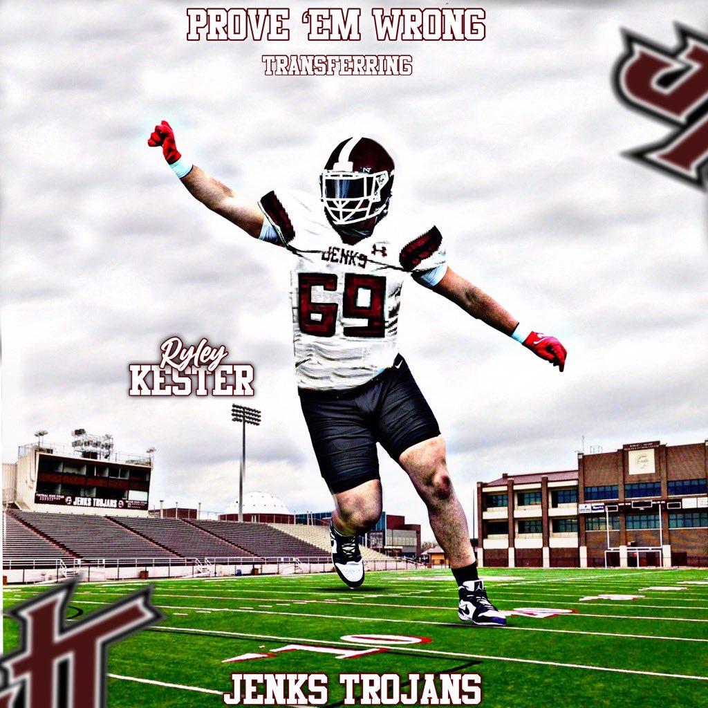 Ryley Kester (@ryley_kester15) on Twitter photo #AGTG I CANT WAIT! <a href="/_CoachGreenwood/">Doug Greenwood</a> <a href="/jaywilkinson/">Jay Wilkinson</a> <a href="/CoachAdamGaylor/">Adam Gaylor</a> <a href="/JenksFootball/">JenksTrojanFootball</a> <a href="/JRConrad64/">J.R. Conrad</a> #PROVEEMWRONG #TMRollsDeep #AGTG I CANT WAIT! <a href="/_CoachGreenwood/">Doug Greenwood</a> <a href="/jaywilkinson/">Jay Wilkinson</a> <a href="/CoachAdamGaylor/">Adam Gaylor</a> <a href="/JenksFootball/">JenksTrojanFootball</a> <a href="/JRConrad64/">J.R. Conrad</a> #PROVEEMWRONG #TMRollsDeep