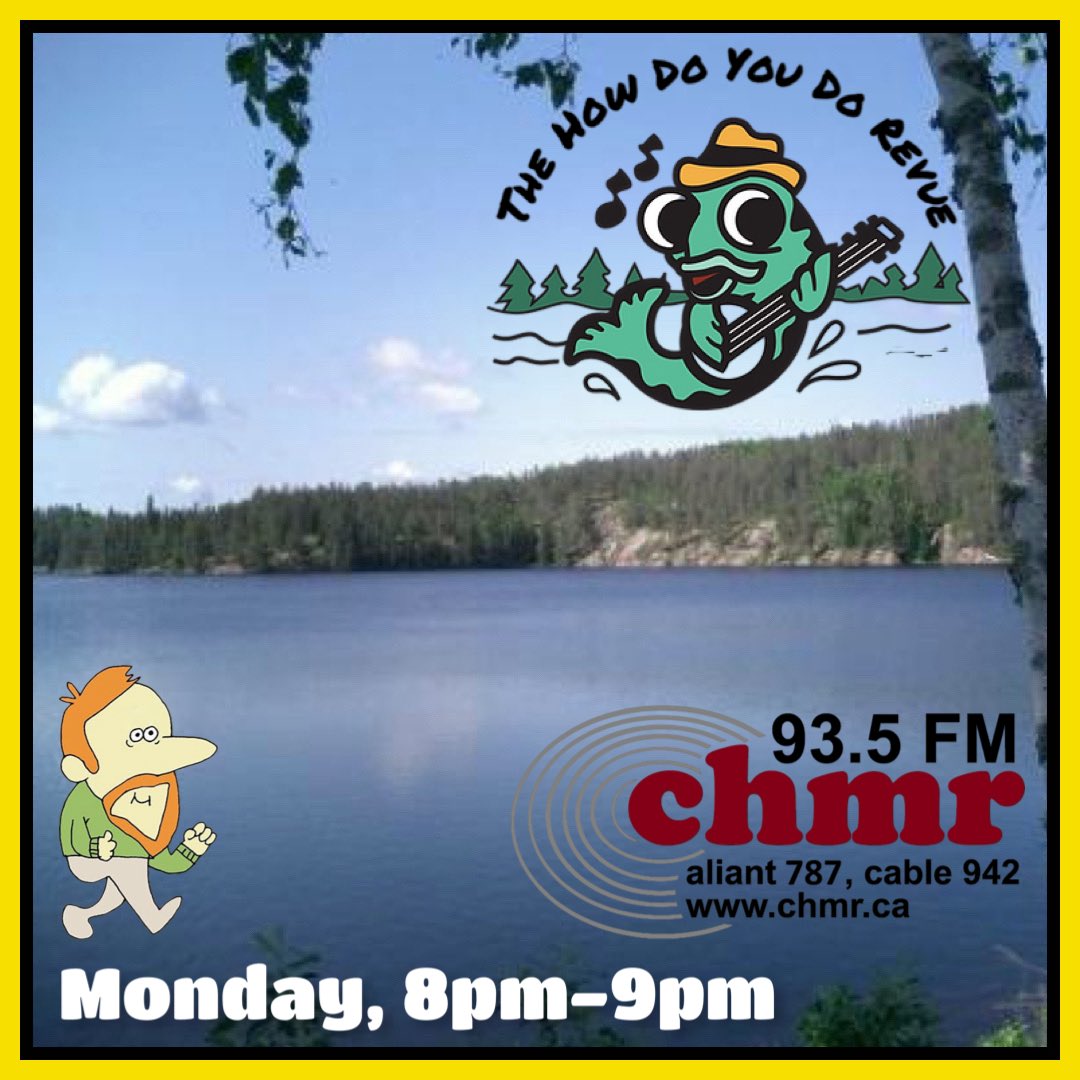 HowDoYouDoRevue's tweet image. Hey, St. John’s!

Tonight on @chmrmunradio, we’ve got some great new music for you, including from folks playing some cool festivals this summer. The Croaky Crooner also has a fine original tune for ya.

8pm NT/5:30pm CT on CHMR 93.5 FM, and everywhere on chmr.ca