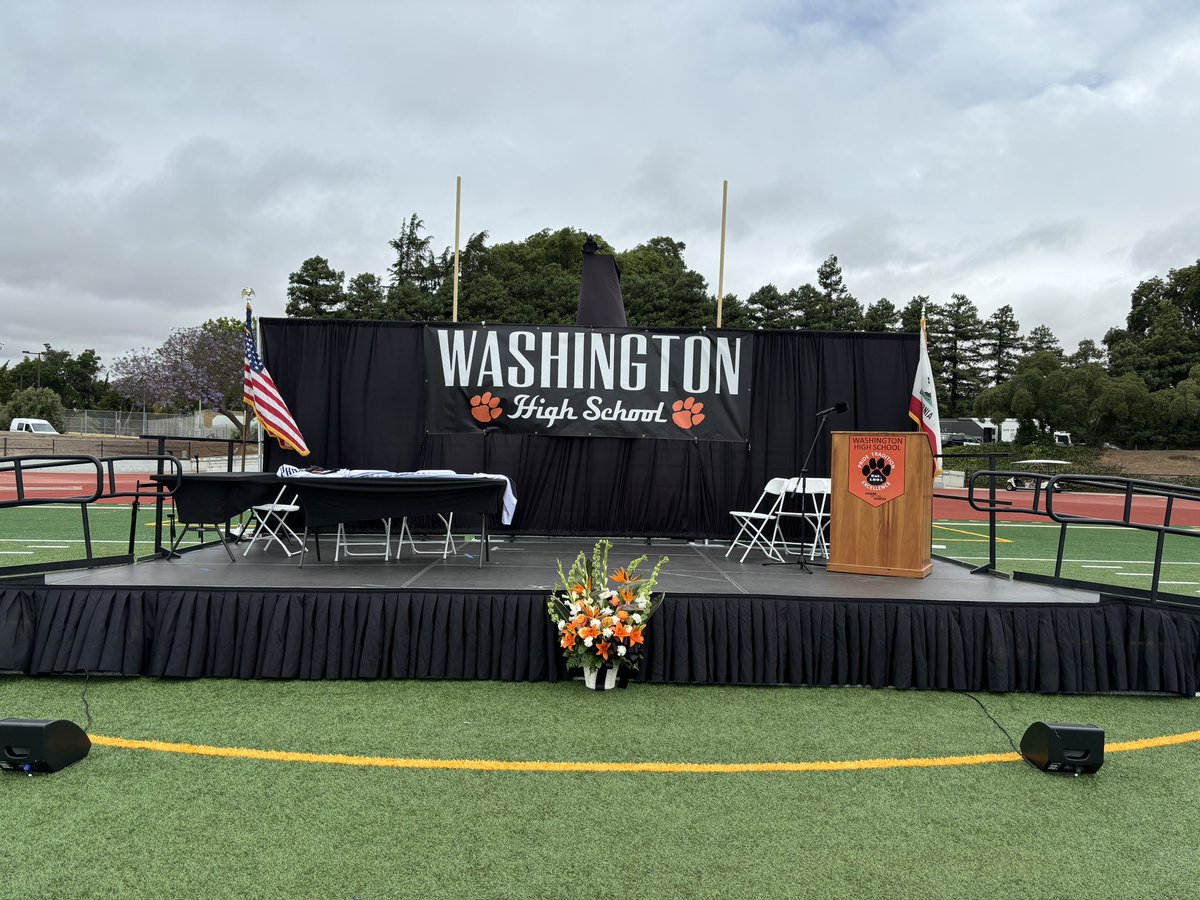 Dr. Jesús A. Jiménez (@_jimenezedd) on Twitter photo All set for the 2nd ceremony of the day <a href="/USDFremont/">Fremont USD</a> Congratulations to the students, families and staff from Washington HS! All set for the 2nd ceremony of the day <a href="/USDFremont/">Fremont USD</a> Congratulations to the students, families and staff from Washington HS!