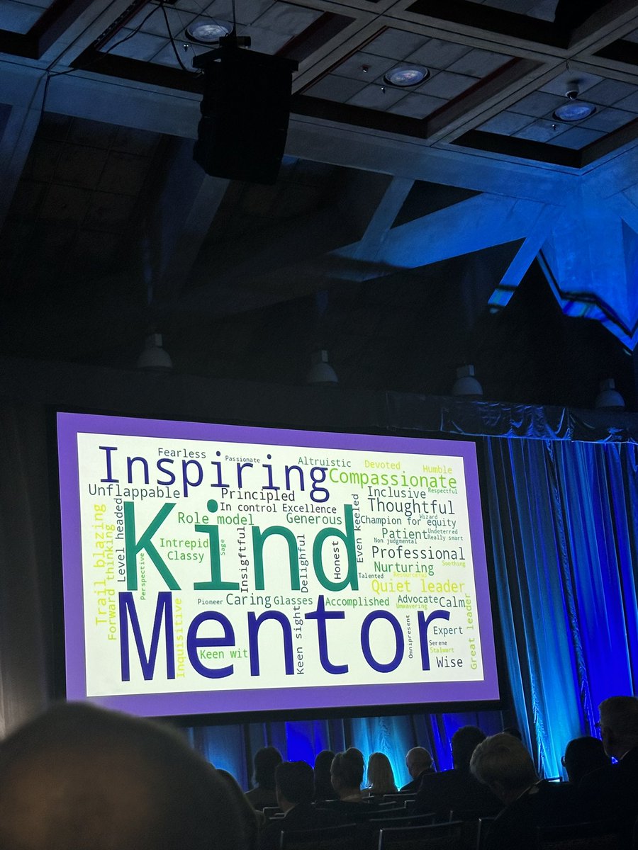 #goosebumps #inspiring to hear all of what Dr. Lowry has contributed to our craft. Thanks for breaking the glass ceiling for all of us…maybe one day I get to see a member of my 🏳️‍🌈 community break through. #ASCRS24 <a href="/ASCRS_1/">ASCRS_1</a>