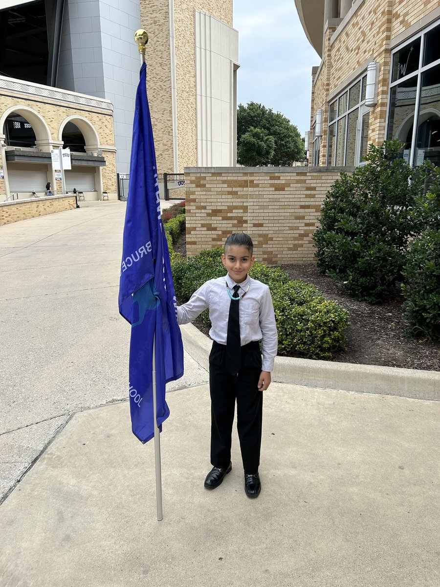 ShulkeyFWISD's tweet photo. Bruce Shulkey represented at Southwest High School’s Graduation Ceremony. Go Mustangs! #placetobe #pyramidpride #network1 #FWISD https://t.co/ZUjAoL5kDZ