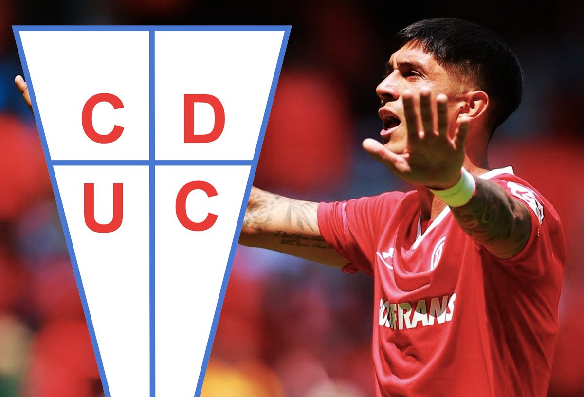 PrimeroEdit_mx's tweet photo. #Deportes | 🔴⬇️ Valber Huerta es nuevo jugador de Universidad Católica de Chile, llega procedente del @TolucaFC a préstamo por 1 año con cláusula de compra obligatoria.
¡Gracias y mucha suerte, capitán! 👹
#DiablosTwitteros https://t.co/M3n2Tghjcn