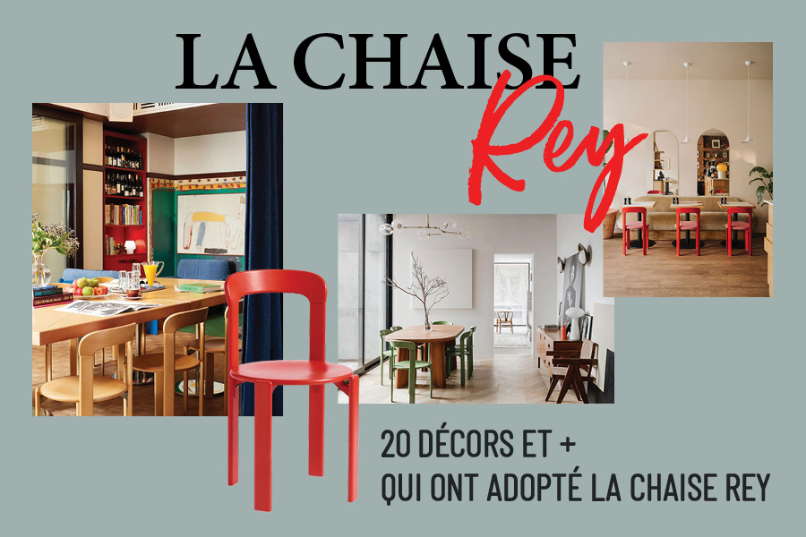 20 DÉCORS ET + QUI ONT ADOPTÉ LA CHAISE REY, ICÔNE DESIGN DES ANNÉES 70 bit.ly/4e5Qvtg
S’il y a une chaise que nous voyons partout en ce moment, c’est bien la chaise REY. Enfin partout, c’est beaucoup dire, mais elle apparaît dans de nombreux projets prestigieux.