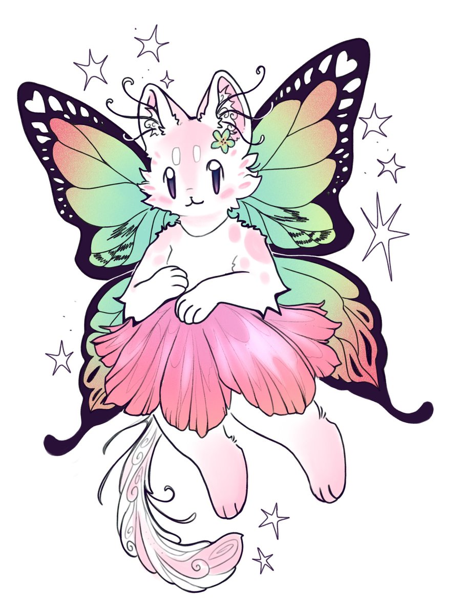 Vintiis's tweet photo. Fairy girl :3 🍄🌿🦋

Tattoo design!! https://t.co/N7cMvn3OUC