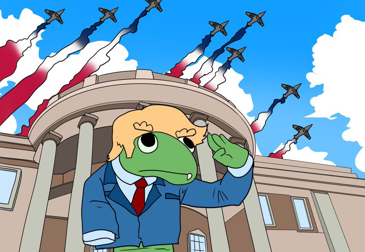 Moneymaxi's tweet photo. 🇺🇸$DERMO🇺🇸
🐛 DERMO FOR A GREAT AMERICA 🐛

DERMO short for Dermophis donaldtrumpi, a worm named after the big man himself... See our backstory published here ⬇️
https://t.co/tjZ5lLIHQb

With the meta being hot from the recent news, we've positioned this memecoin to be the next big thing with T1 KOLS, exchanges and memes to make America Great Again

💰100% supply public
🔖CA Renounced
🔥LP Burnt
👥A veteran team of builders 
🤝Partnered with KoalaAi
🏦Positioned for T1-T2 exchange listings

X: https://t.co/ZNnOBBvPdq
TG: https://t.co/KY47d8FToG
Website: https://t.co/vHoDGON8cx